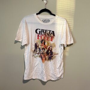 Gretta Van Fleet Concert T-shirt Size Large